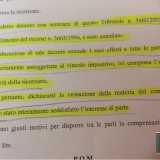 Uno stralcio della sentenza n. 2884 del 2006 con la quale la sentenza del TAR di Bari dichiarava abolito il vincolo archeologico indiretto sull'area privata in via Vittorio Veneto 